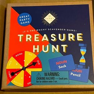 Scavenger hunt card game